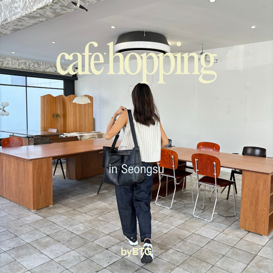 Cafe hopping in Seongsu