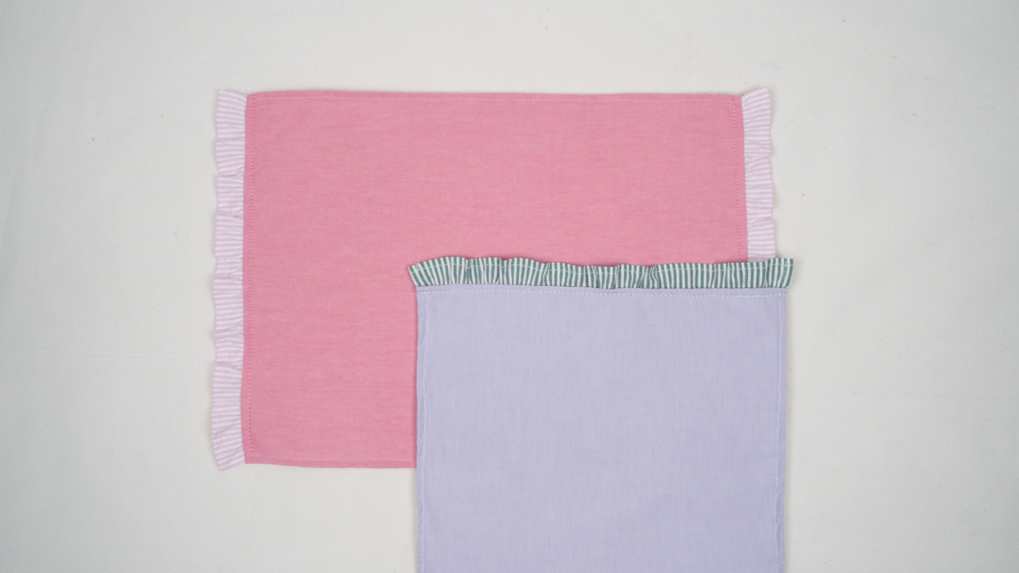 Ruffle Set: Taro (Placemat)