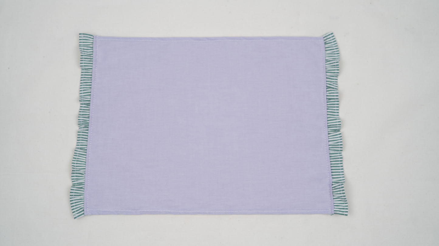 Ruffle Set: Taro (Placemat)