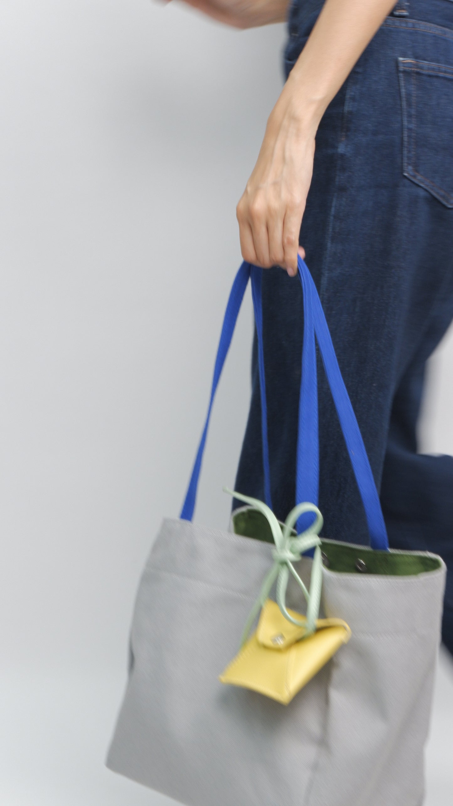 Onigiri Bag - Nami and Royal Blue