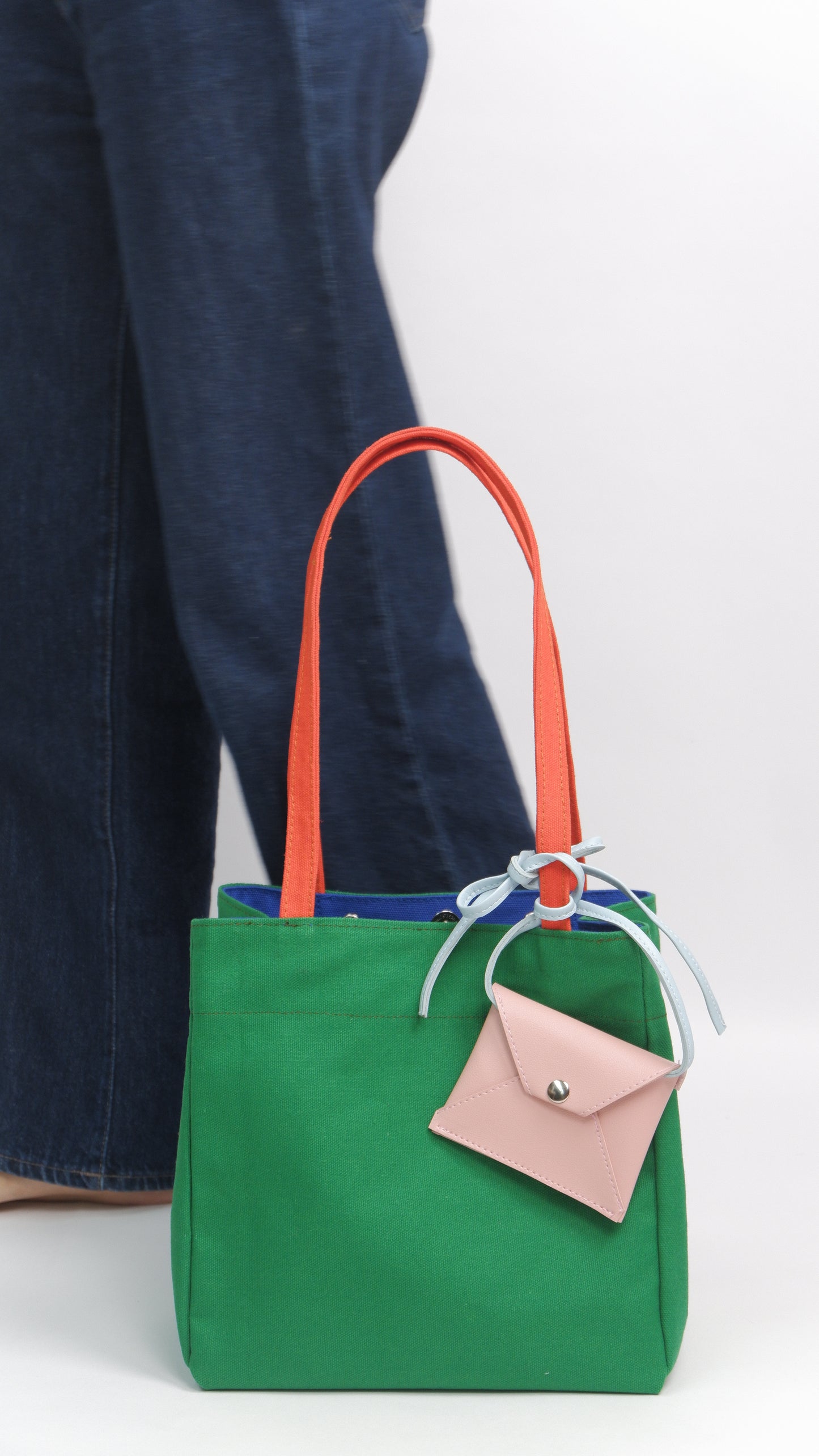 Onigiri Bag - Green and Orange