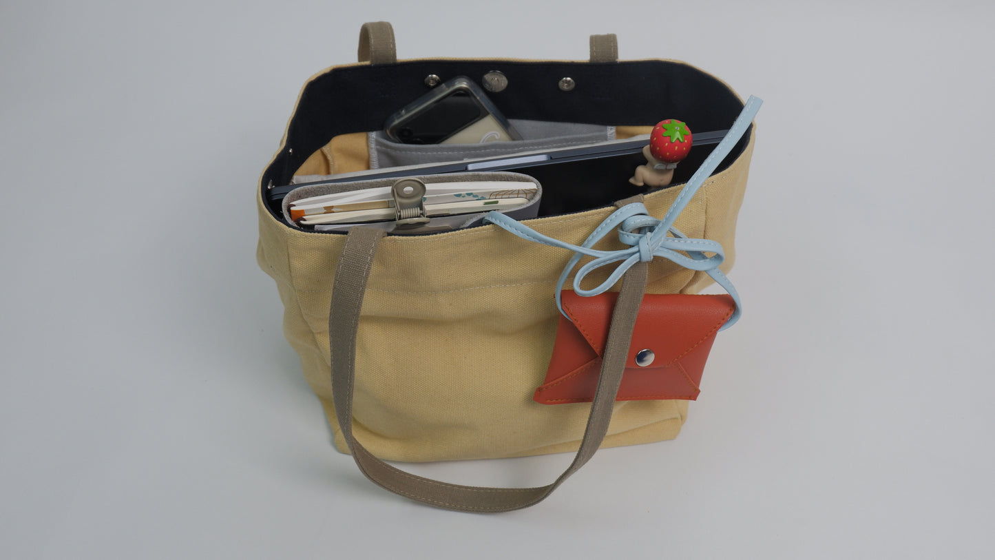 Onigiri Bag - Eggnog and Sand